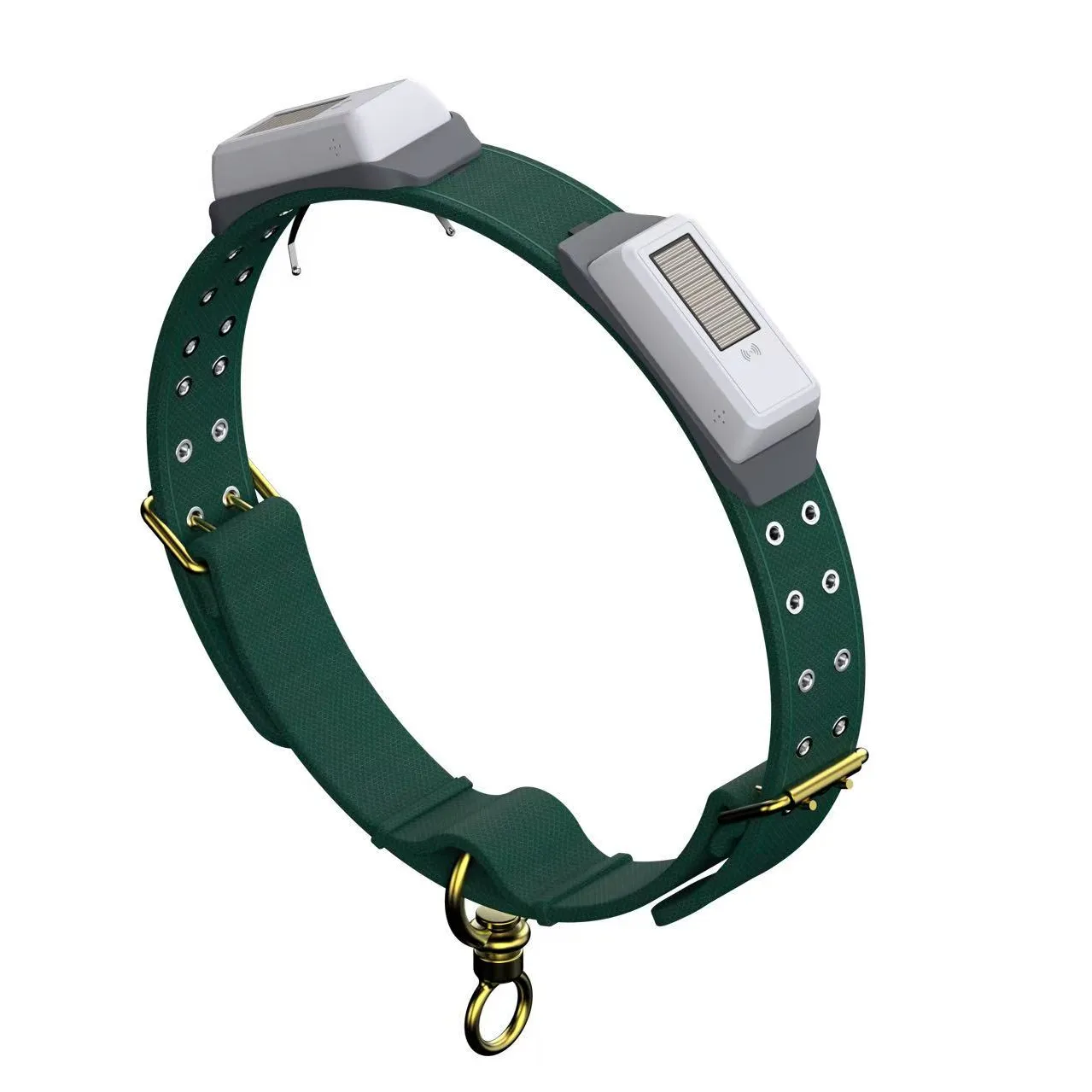Herdwize smart collar with dual sensors and solar charging